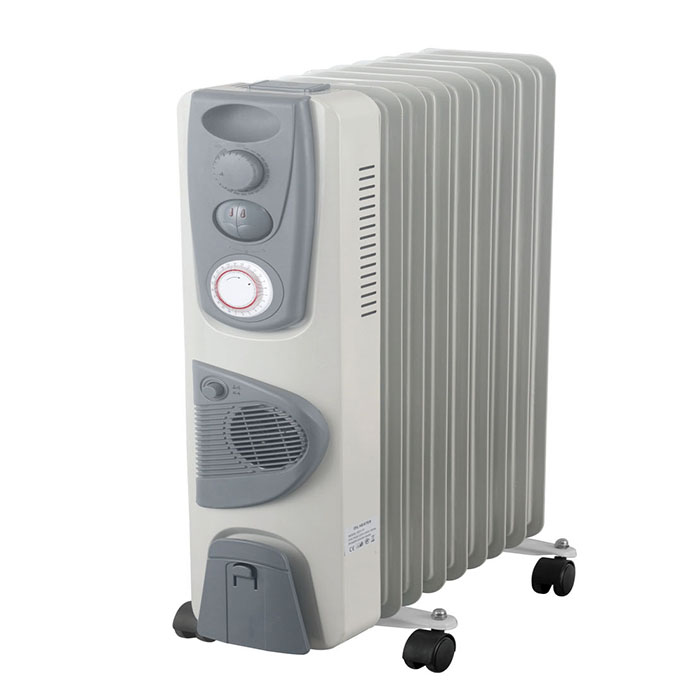 Incalzitor electric cu ulei 2000W 9 nervuri cu cronometru