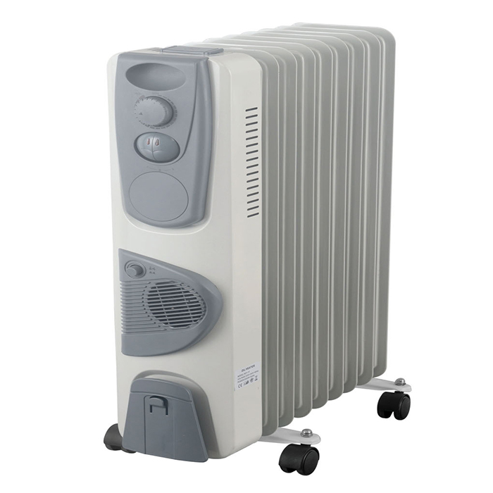 Incalzitor electric cu ulei 2000W cu ventilator 9 nervuri