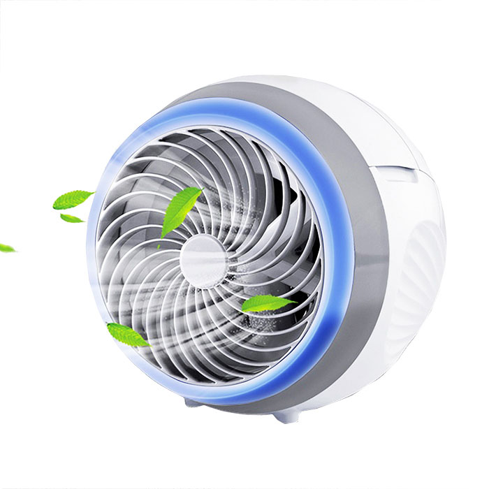 Ventilator USB pentru răcire de aer cu lumină de atmosferă